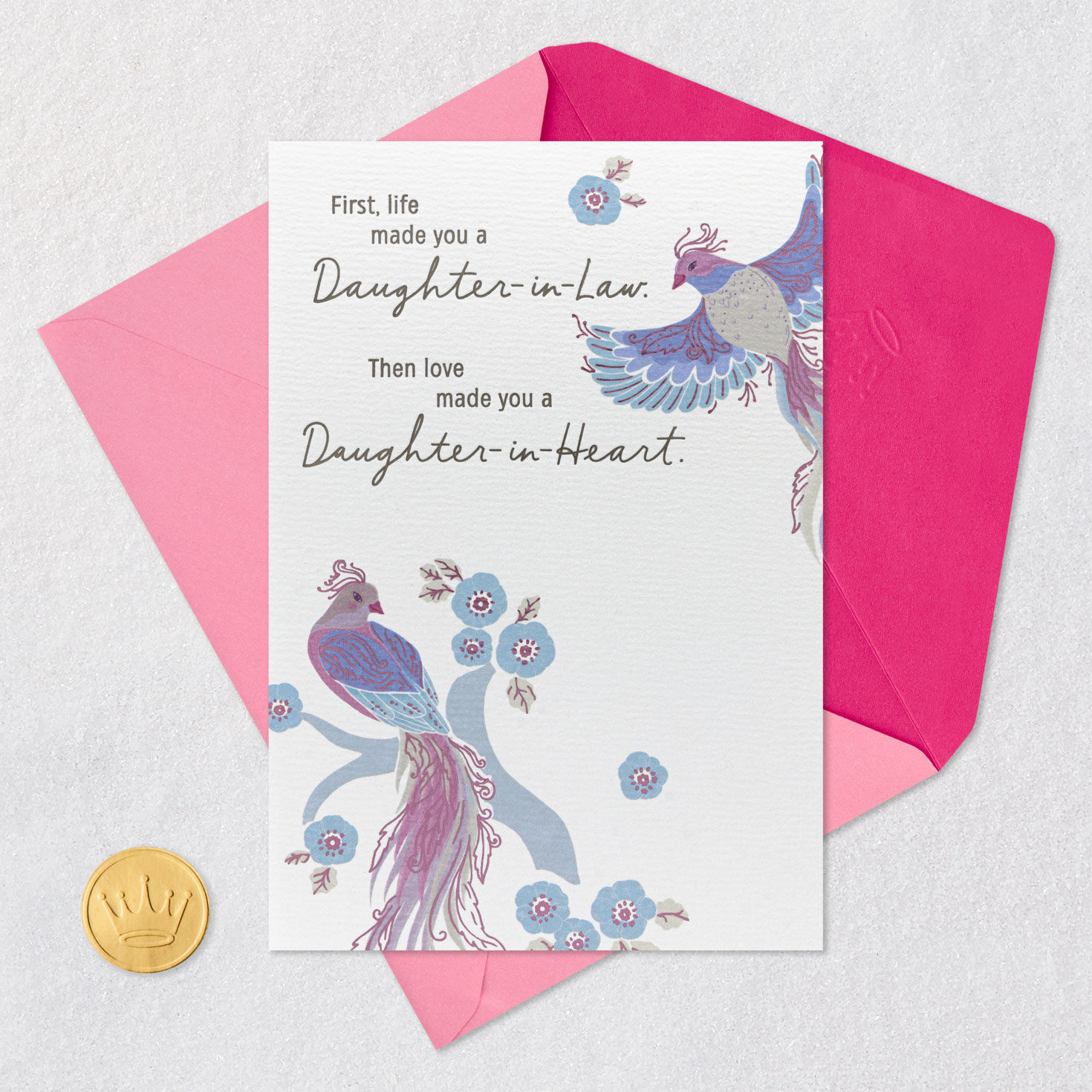 Daughter-in-Heart Birthday Card for Daughter-in-Law for only USD 4.99 | Hallmark