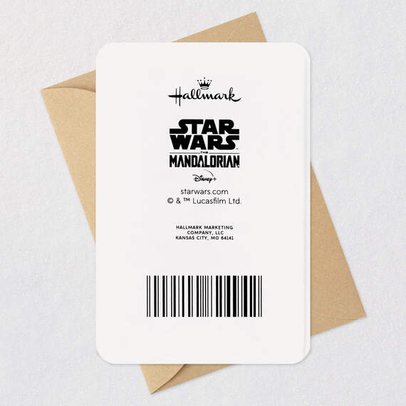 3.25" Mini Star Wars: The Mandalorian™ Grogu™ Blank Card, , large image number 7