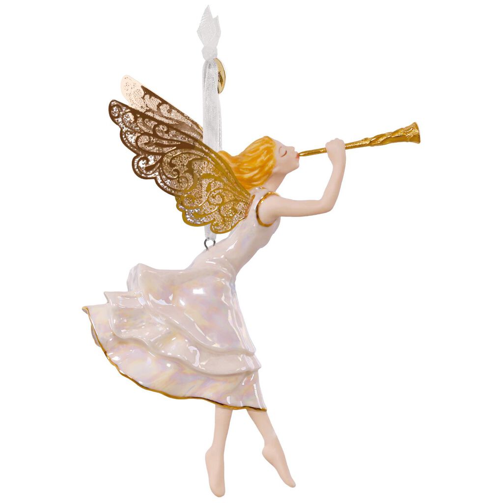 Angel of Winter Wonder Premium Porcelain Ornament - Keepsake Ornaments
