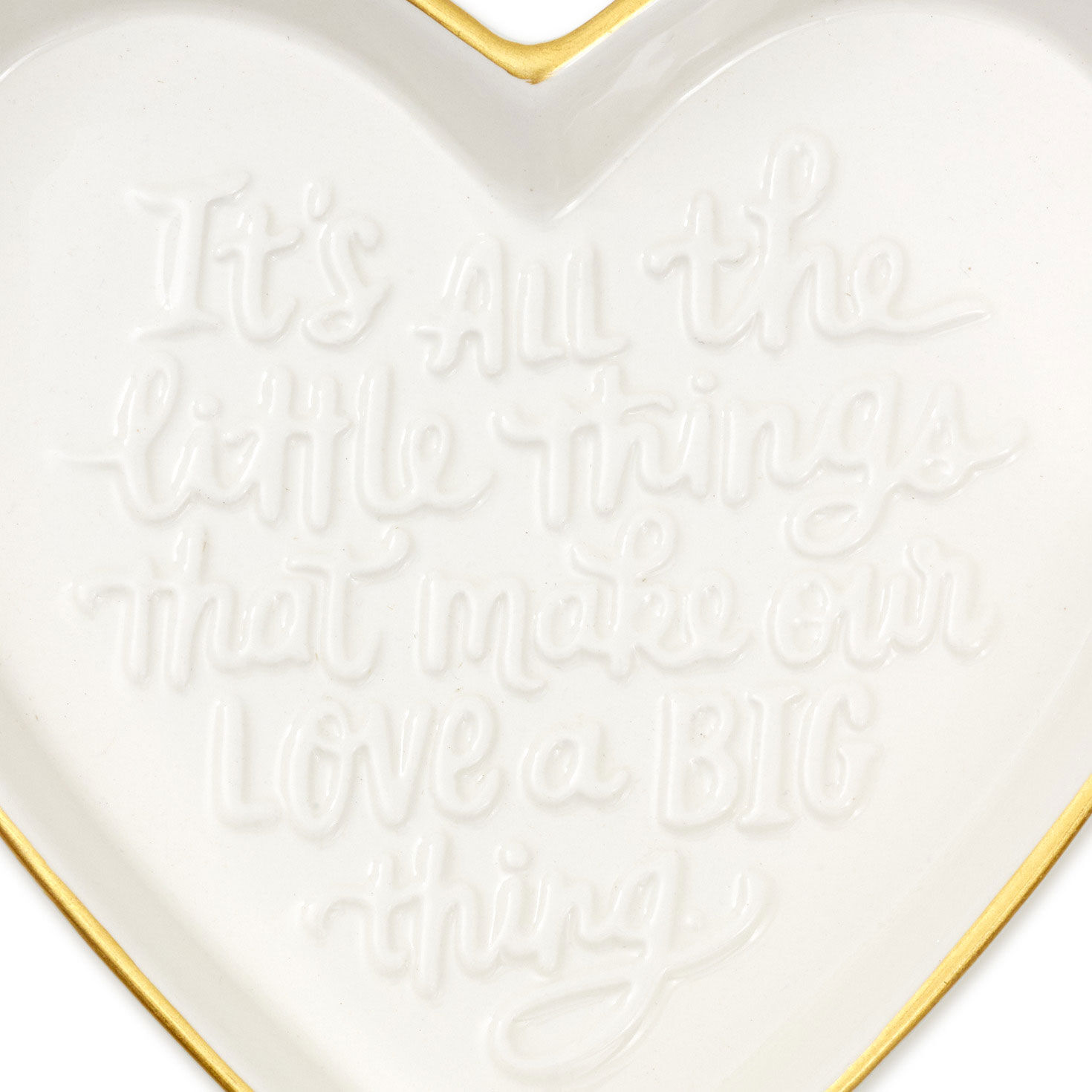 All the Little Things Heart-Shaped Trinket Dish for only USD 19.99 | Hallmark