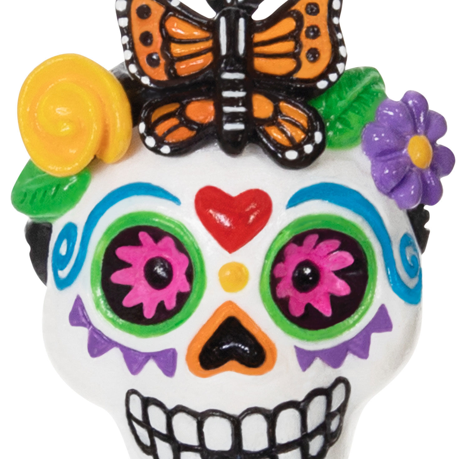 Mini Sweet Sugar Skull Ornament, 1.37", , large image number 5