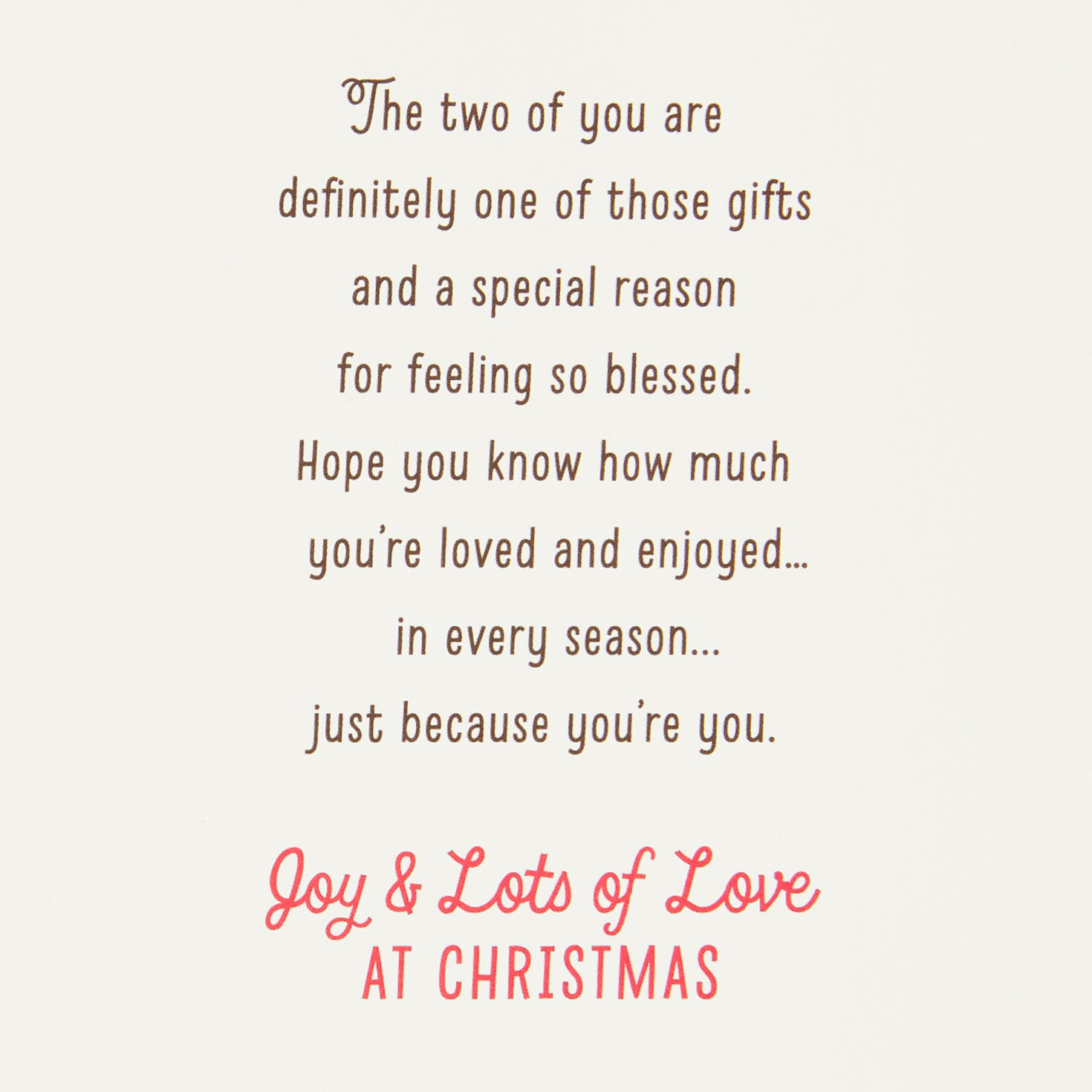 christmas presents for son and daughter in law