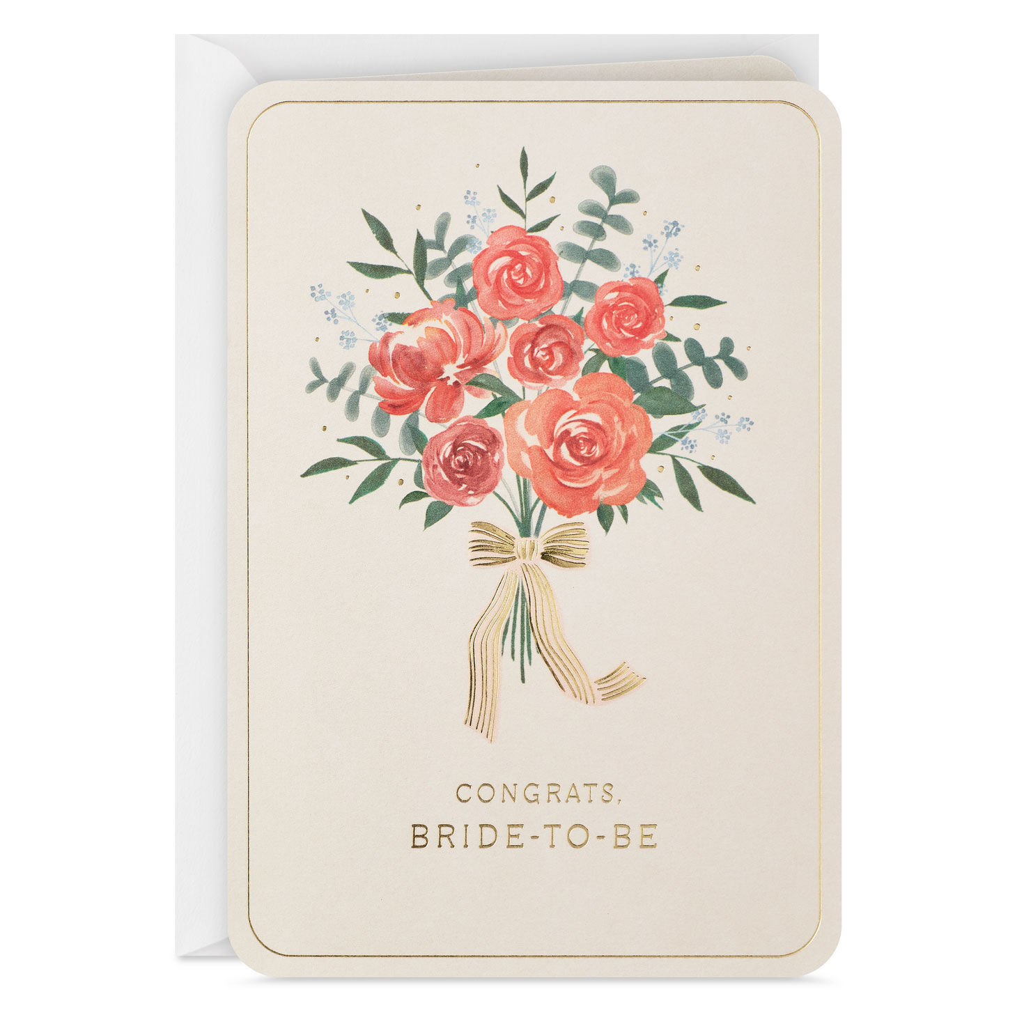 So Happy To Celebrate You Wedding Shower Card for Bride-to-Be