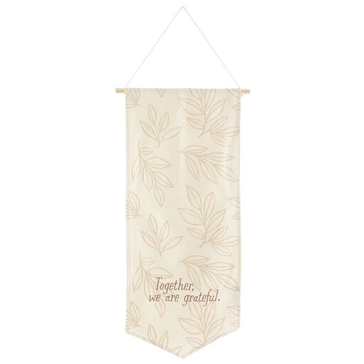 Grateful Signature Table Runner With Permanent Markers, 14x72, 