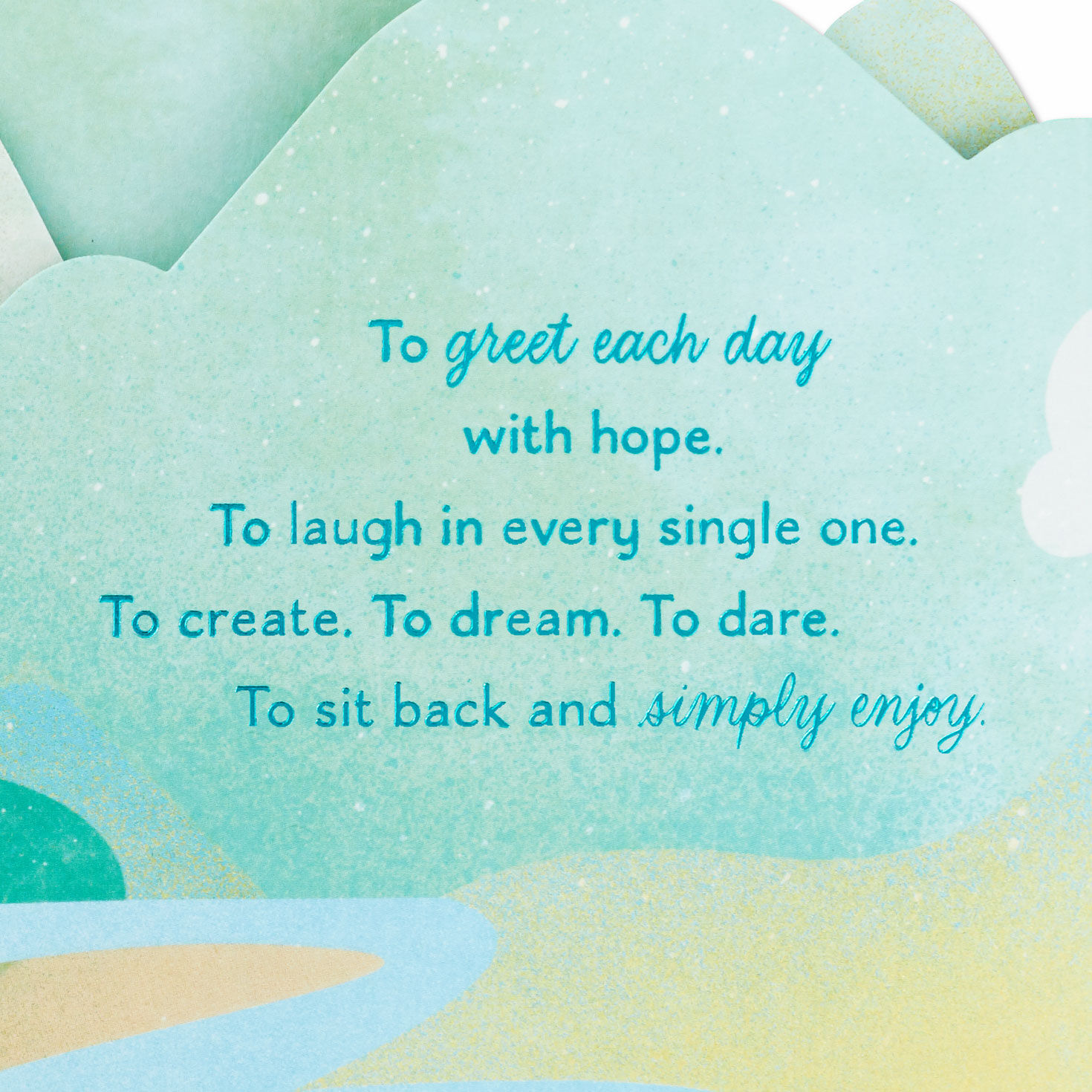 Hoping So Many Good Things Birthday Card, , large image number 3