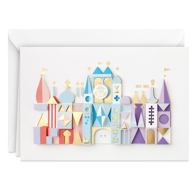 Disney It’s a Small World Blank Card