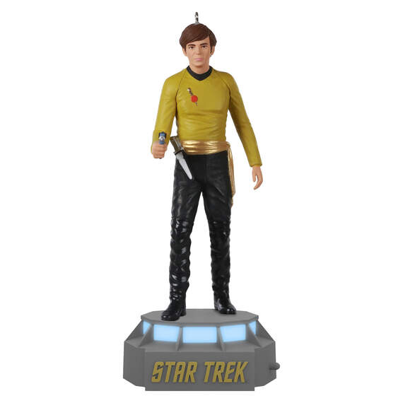 Star Trek™ Mirror, Mirror Collection Ensign Pavel Chekov Ornament With Light and Sound, , large image number 1