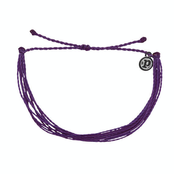 Pura Vida Original Solid Purple Bracelet, , large image number 1