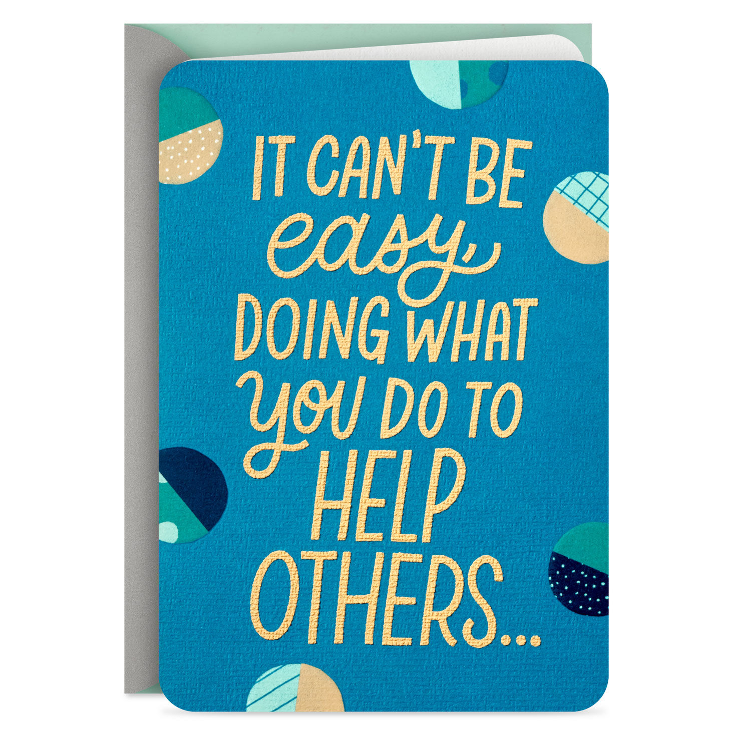 Your Dedication Is Appreciated Thank You Card for Caregiver