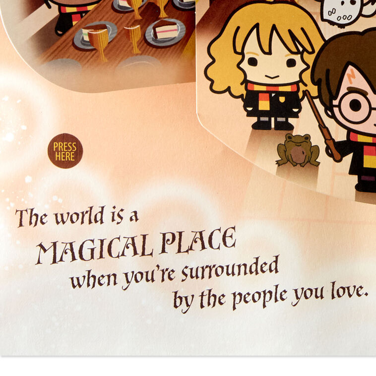 Harry Potter™ Hogwarts™ Pop-Up Musical Birthday Card With Light - Greeting Cards | Hallmark harry-potter-hogwarts-pop-up-musical-birthday-card-with-light-greeting-cards-hallmark