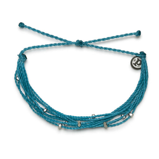 Pura Vida Malibu Pacific Blue String Bracelet, 