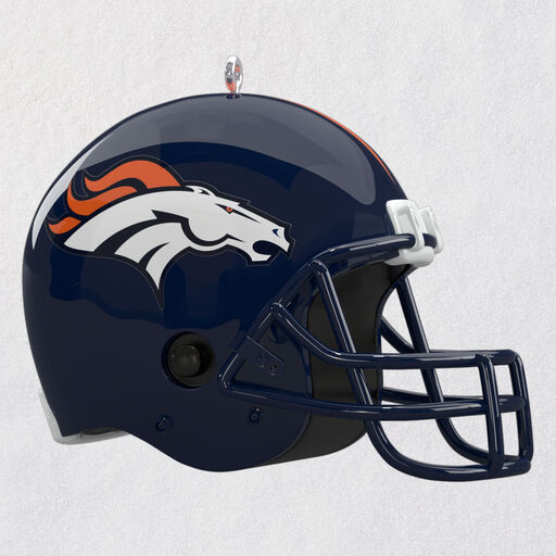 NFL Denver Broncos Helmet Ornament With Sound, 