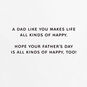 Mickey Mouse Dad Father's Day Card With Music Sentiment image number 2