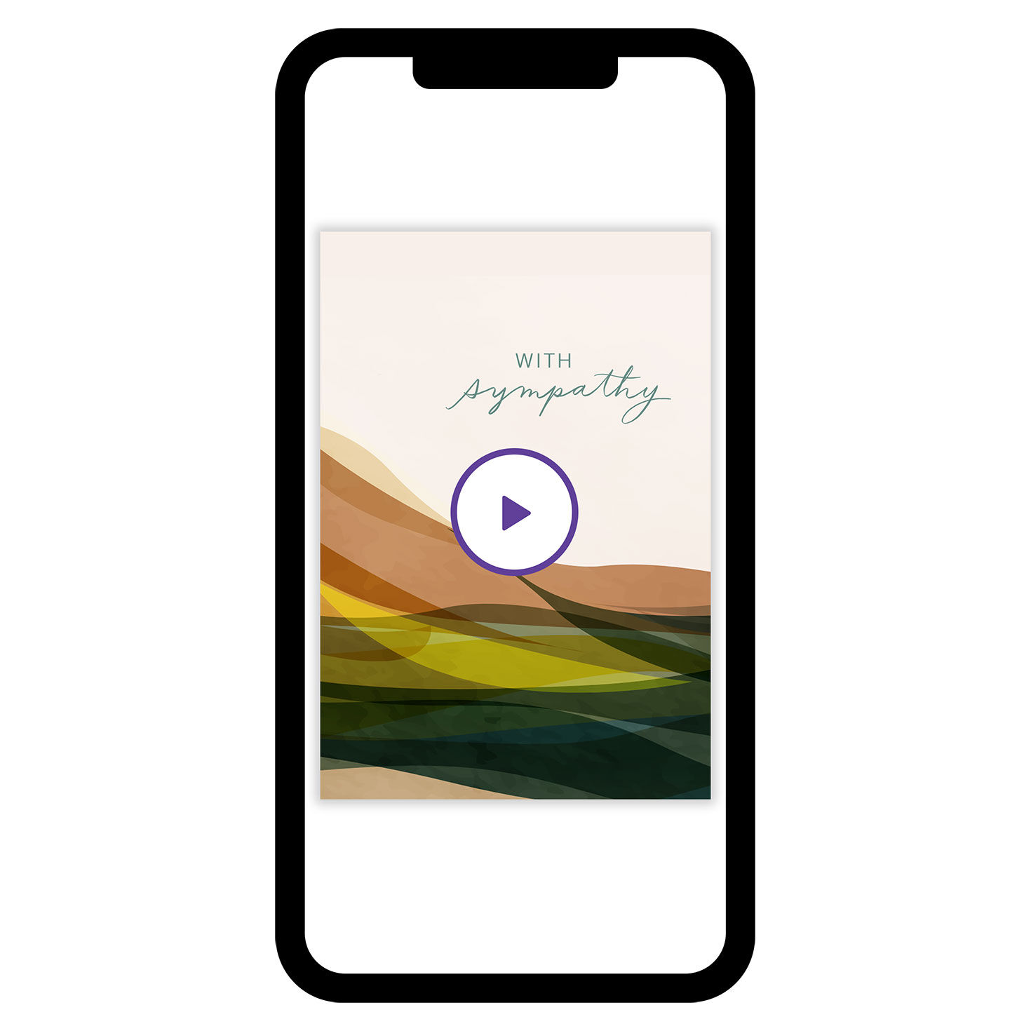 Sending Care and Comfort Sympathy eCard