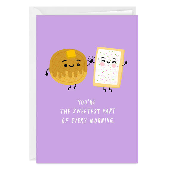 Waffle and Tart Romantic Love eCard