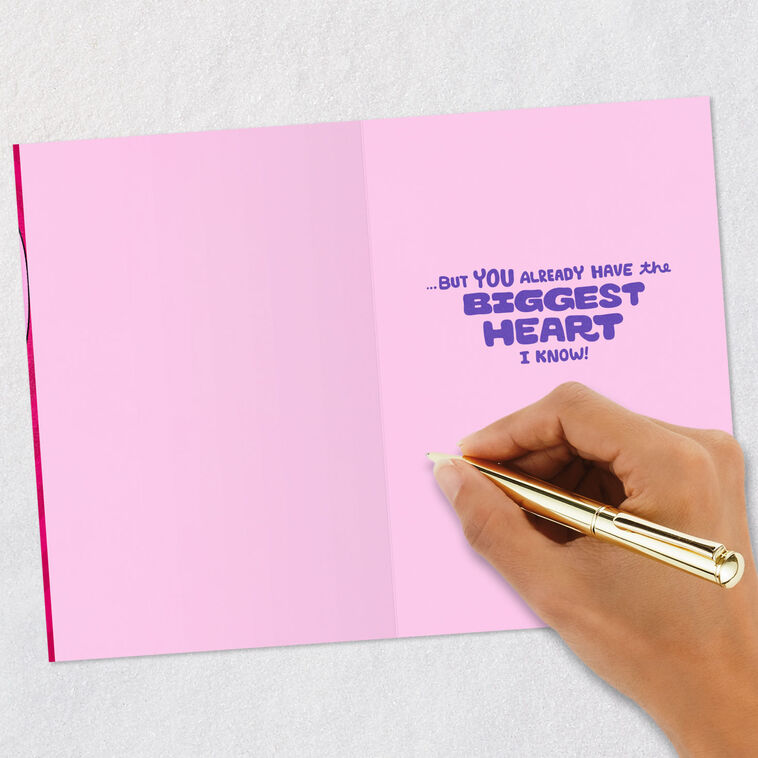 Great Big Heart Funny Sweetest Day Card, , large image number 6