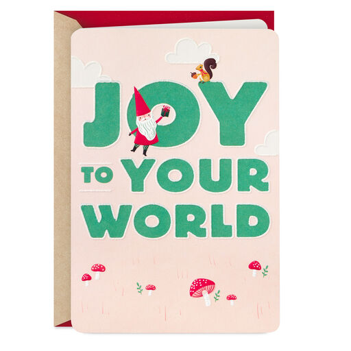 Joy to Your World Christmas Card, 