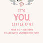 Disney Bambi Wonder and Fun First Birthday Card for Girls, , large image number 2