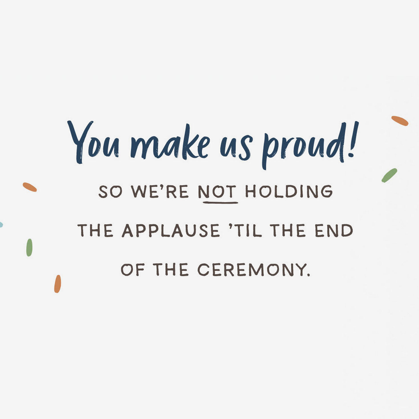 Cheering Crowd Graduation Congratulations Card  image number 2