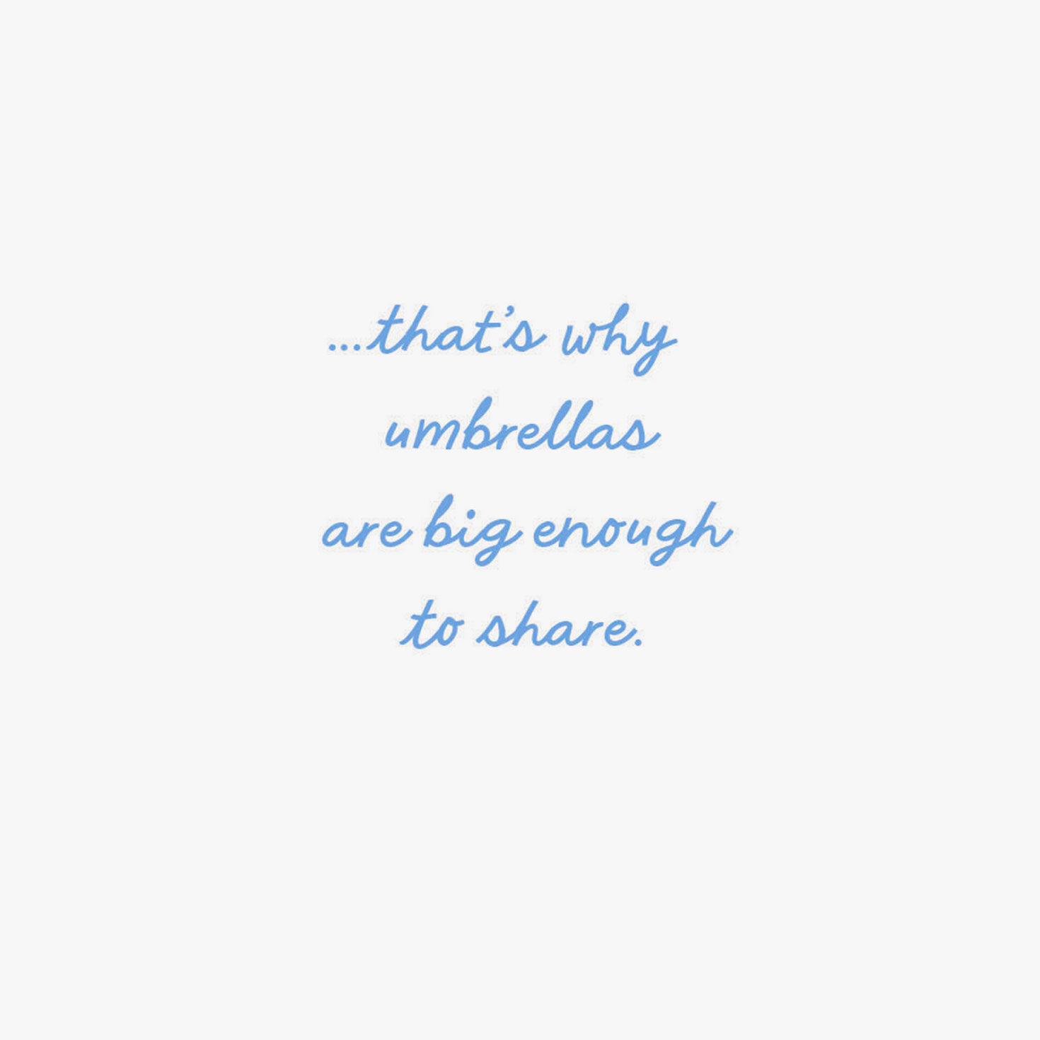 Hedgehogs Under Mushroom Umbrella Encouragement Card Sentiment image number 2