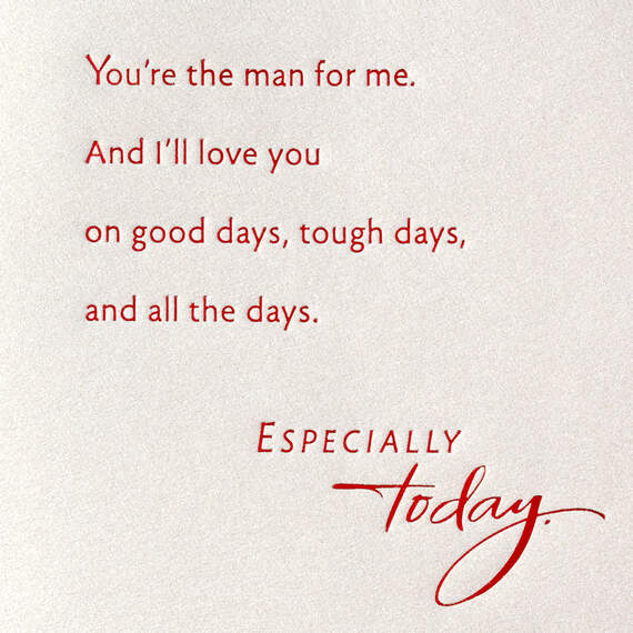 I'll Love You All the Days Love Card for Husband, , large image number 3