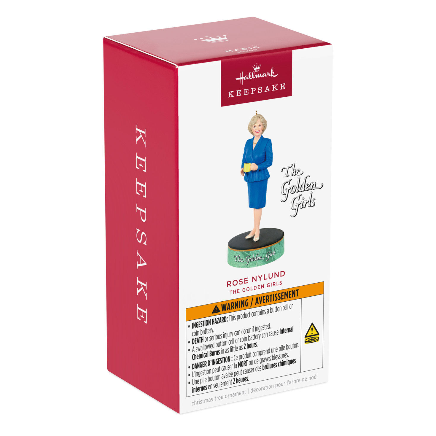 Golden Girls Rose Nylund Keepsake Ornament package front image number 7