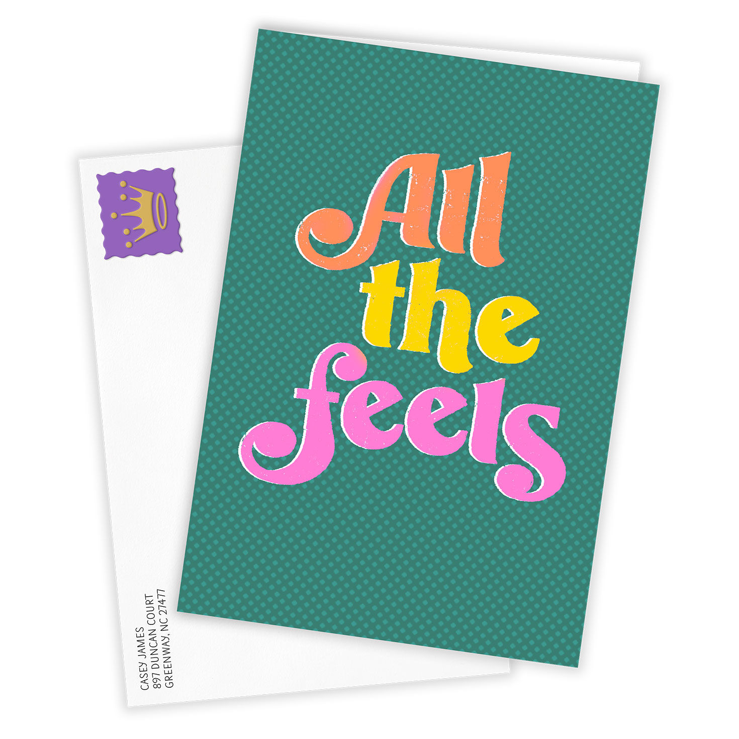 Retro All the Feels Custom Card, , large image number 2