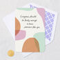 Pastel Abstract Shapes Thank You Card Card Front with Envelope and Gold Seal image number 5