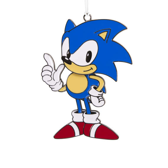 Sonic the Hedgehog™ Moving Metal Hallmark Ornament, , large image number 1