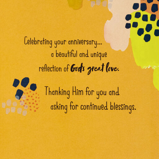 God's Canvas of Love Anniversary Card, 