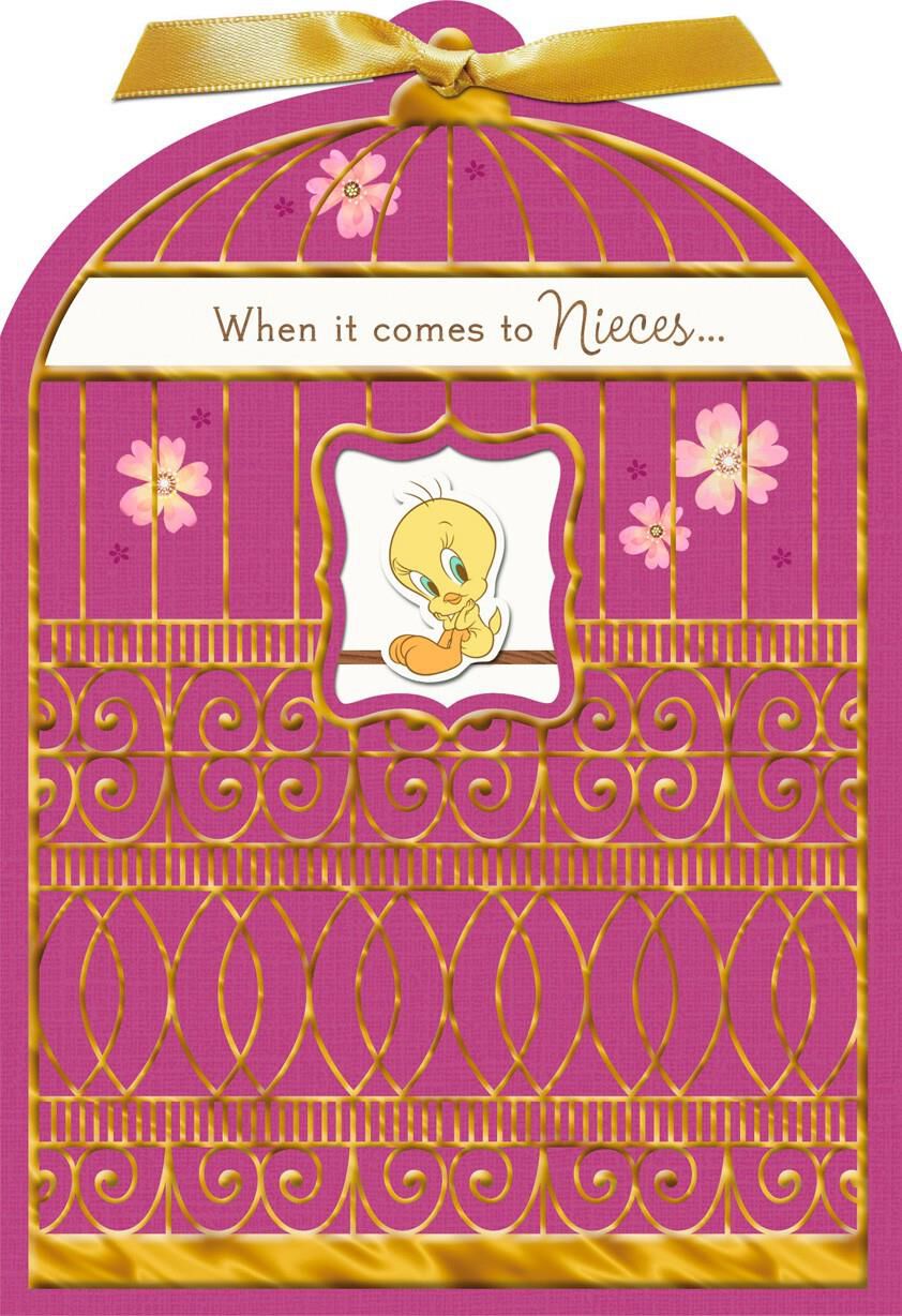 Looney Tunes You're a Tweetheart, Niece Birthday Card