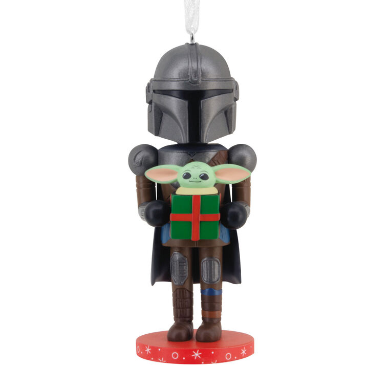 Star Wars: The Mandalorian™ and Grogu Nutcracker Hallmark Ornament