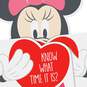 Disney Minnie Mouse Hug Valentine's Day Card, , large image number 5