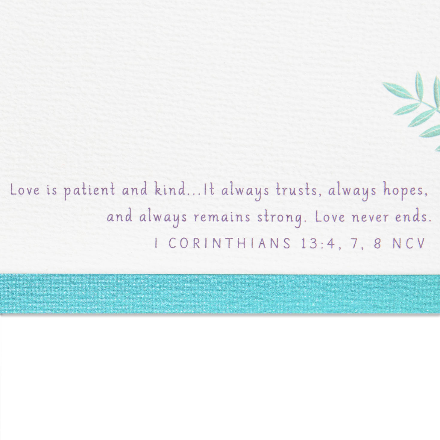 Pretty Floral Religious Mother's Day Card for Mom scripture image number 4