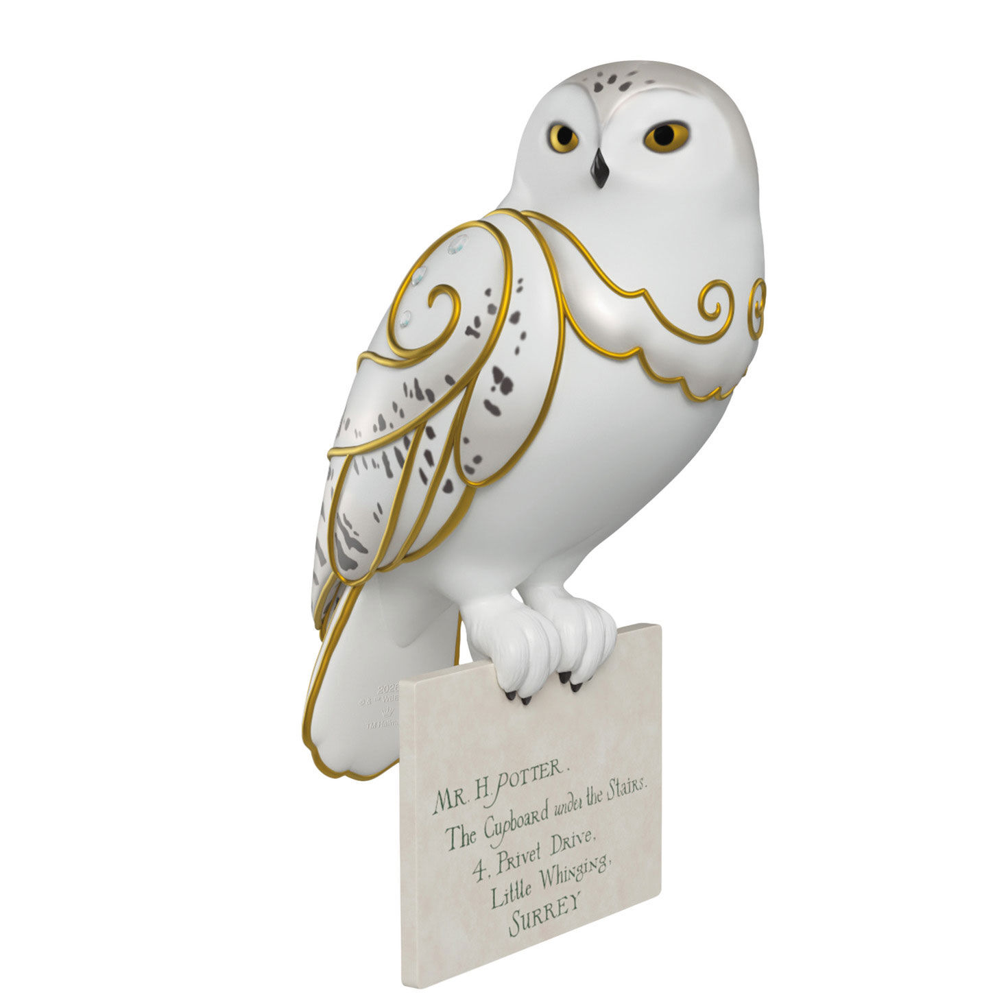 Harry Potter™ Hedwig™ With Letter Ornament