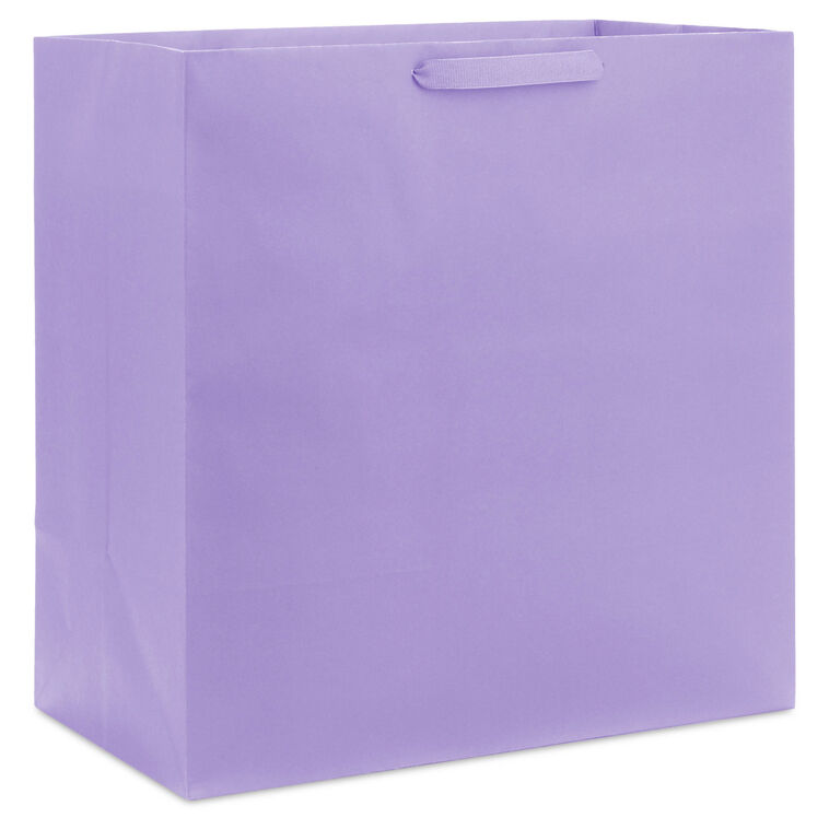 Solid Light Purple Extra-Deep Gift Bag front image number 1