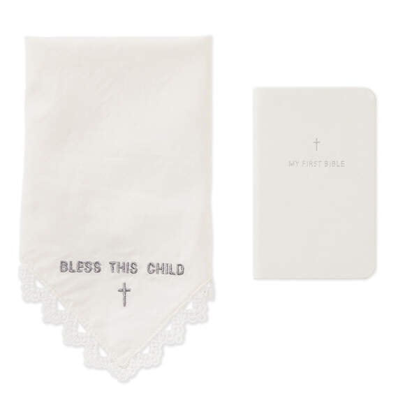 Commemorative Handkerchief and First Bible Set, , large image number 2