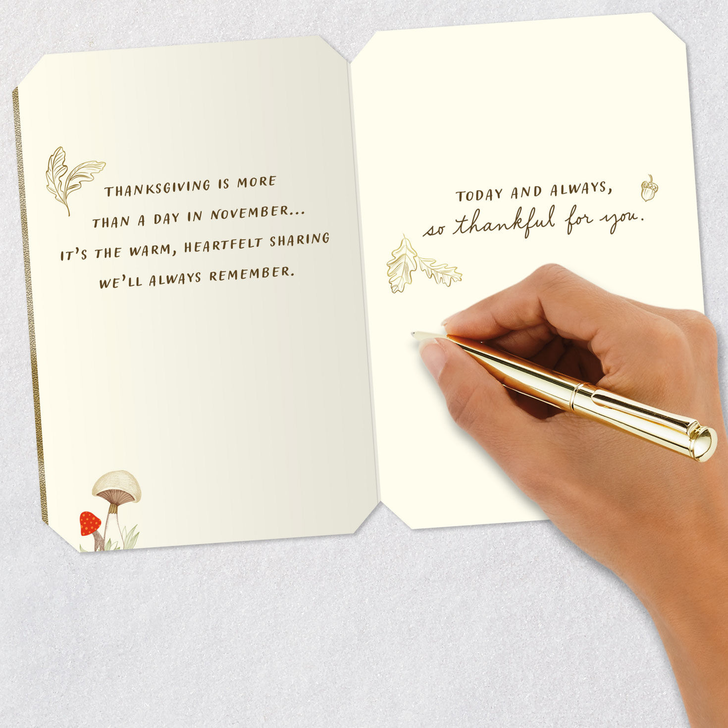 Thinking of You With Love Thanksgiving Card for only USD 2.99 | Hallmark