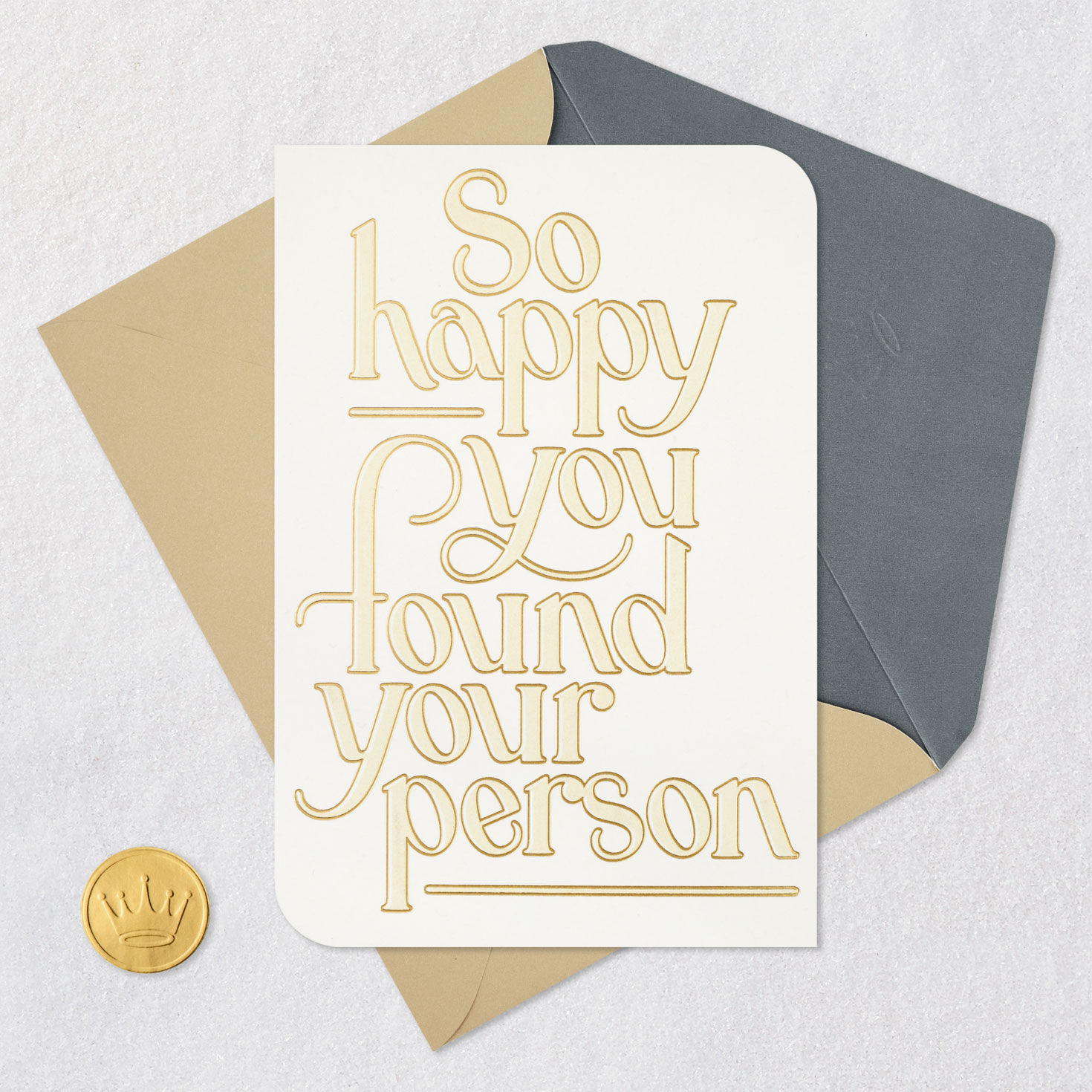 So Happy to Celebrate You Both Wedding Card for only USD 3.99 | Hallmark