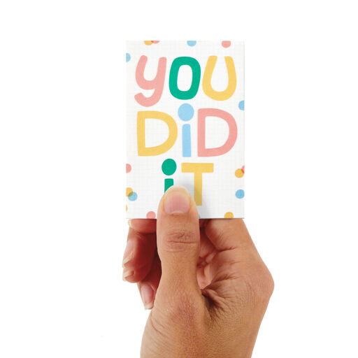 3.25" Mini Little World Changers™ You Did It Congratulations Card, 