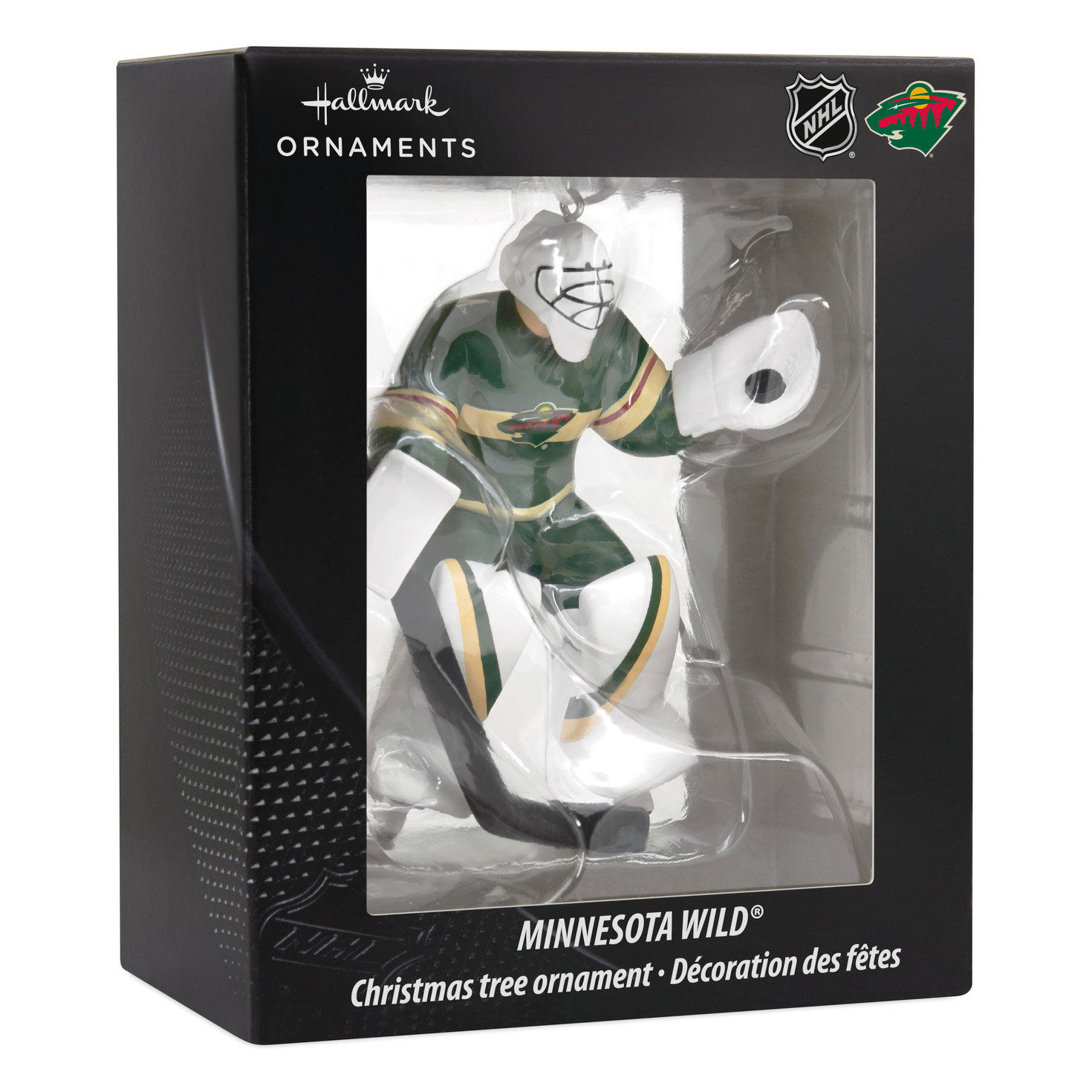 NHL Minnesota Wild® Goalie Hallmark Ornament for only USD 14.99 | Hallmark
