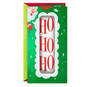 Ho Ho Ho Pop-Up Money Holder Christmas Card, , large image number 1
