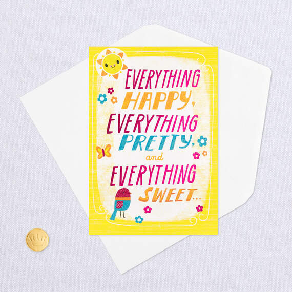 Everything Happy Sunshine and Flowers Mother's Day Card, , large image number 5