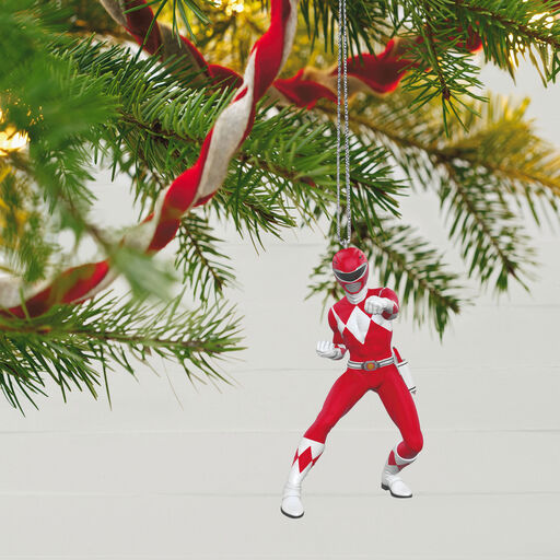 Hasbro® Power Rangers® Red Ranger Ornament, 