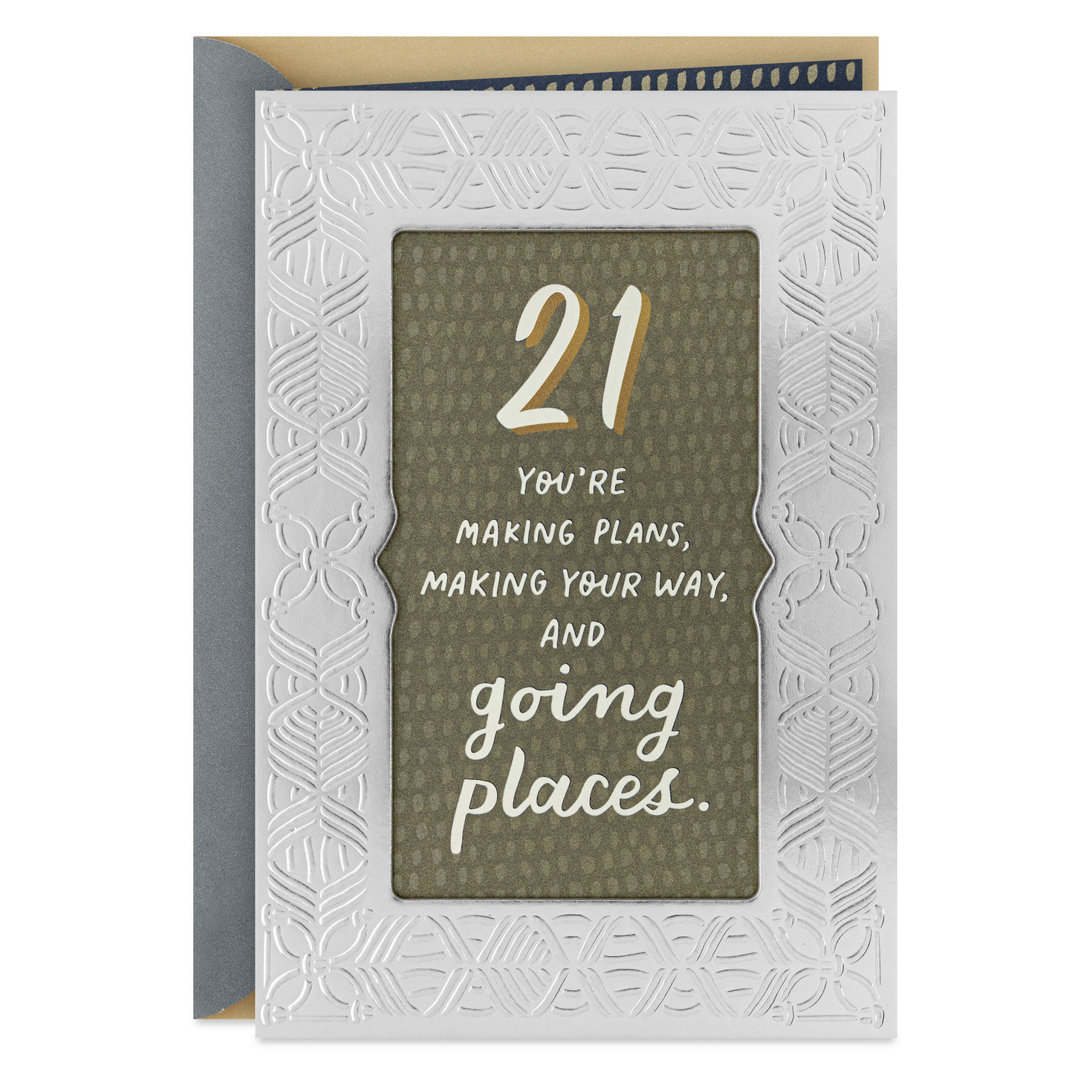 You’re Going Places 21st Birthday Card