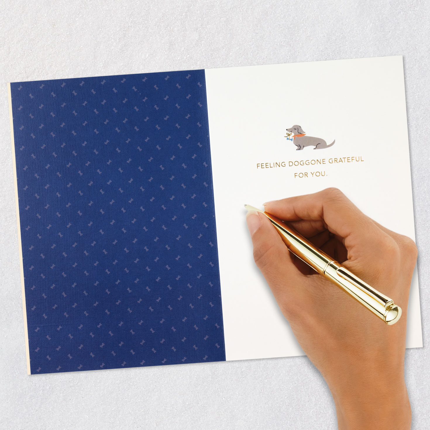 Dogs With Toys Father's Day Card Signing card image number 6