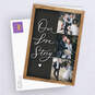 Our Love Story Letter Board Folded Love Photo Card, , large image number 4