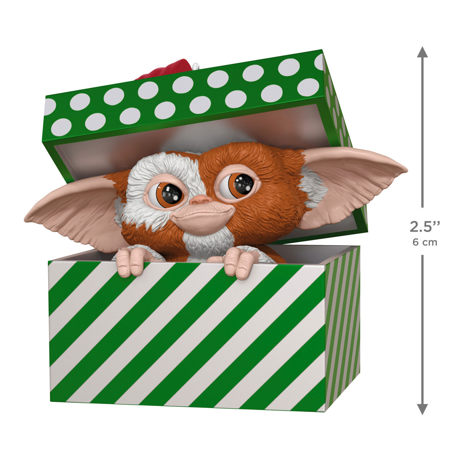 Gremlins Gizmo in Gift Keepsake Ornament measurement image number 3