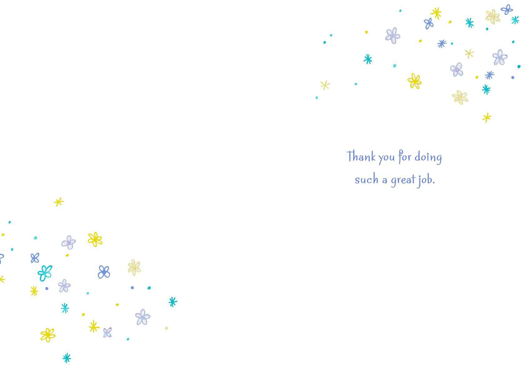 Amazing Thank You Card