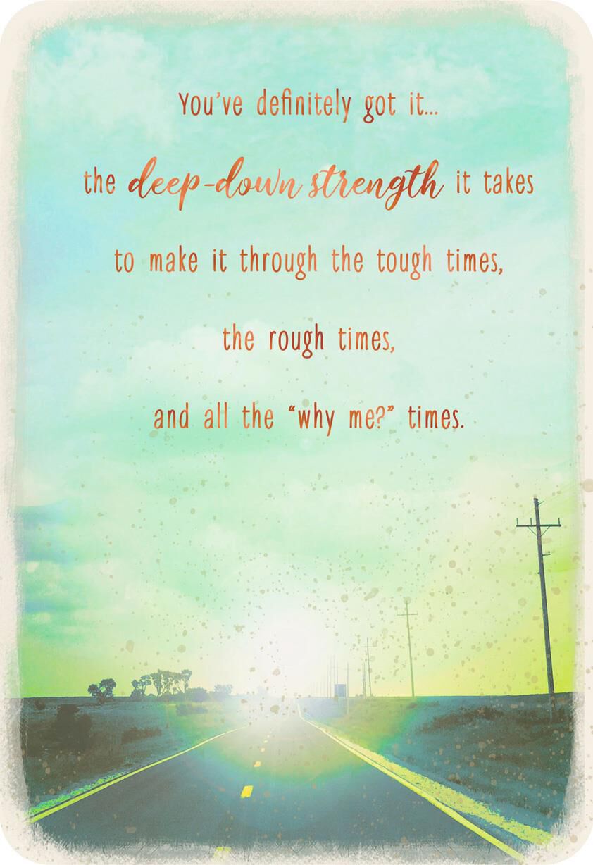 Just Believe in You Encouragement Card